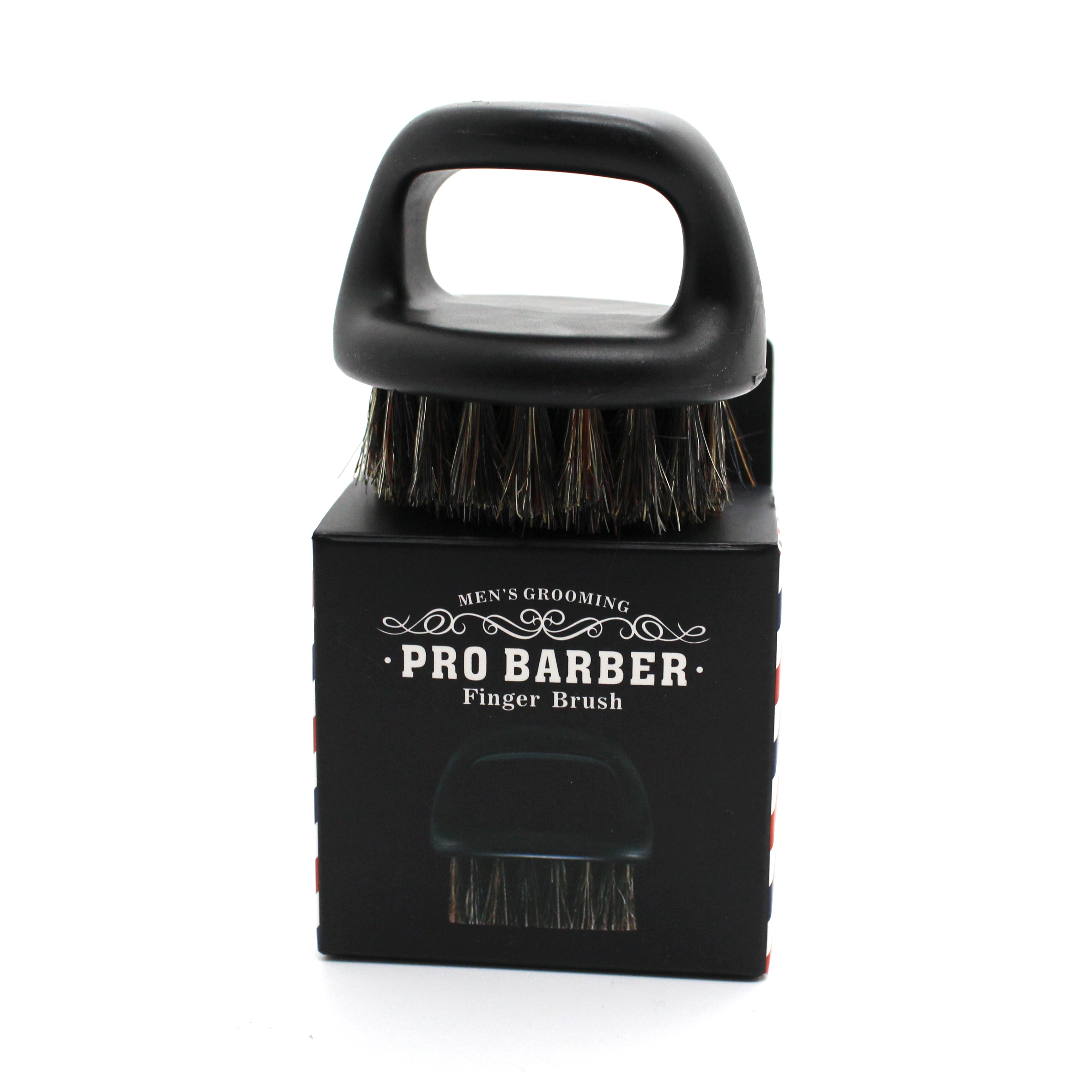 Fade Knuckle Brush Firm Bristle β Black 1639A