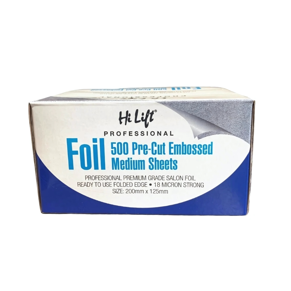 Hi Lift Foil 500 Pre Cut Sheets - Medium 18 Micron Silver