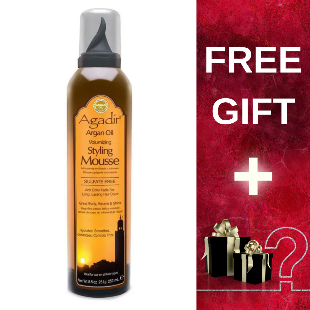 Agadir Argan Oil Hair Styling Mousse 252ml