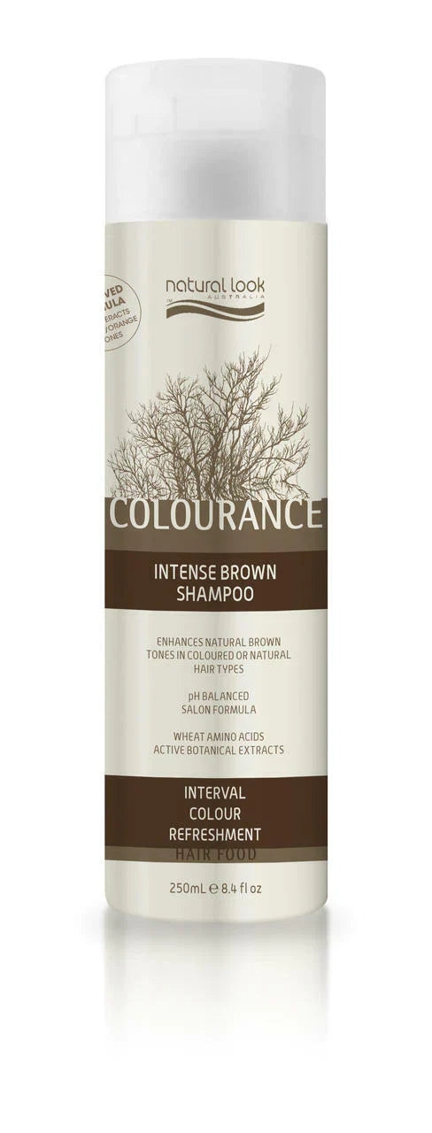Natural Look Intense Brown Shampoo for Coloured Hair