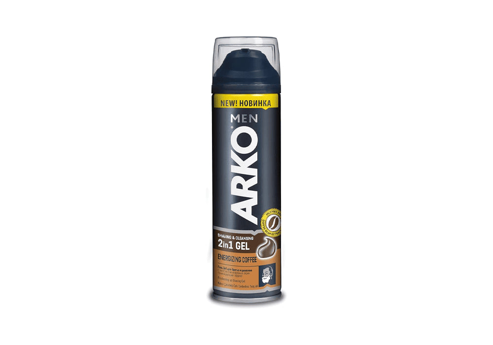 Arko Shaving Gel Energizing Coffee - 200ML