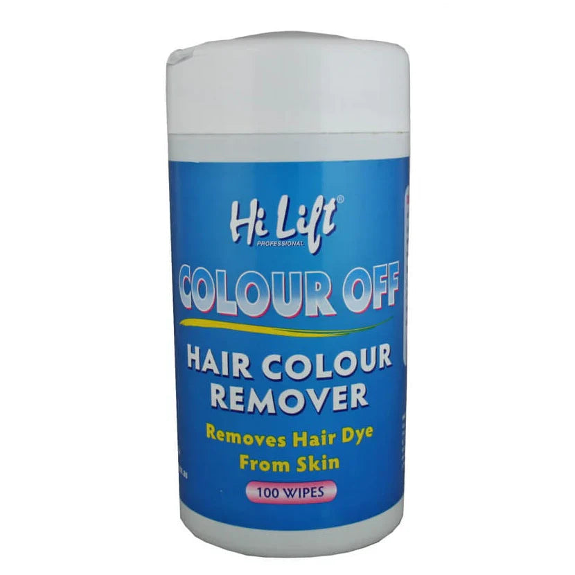 Hi Lift Colour Remover Disposable Off Wipes β 100ct Tub