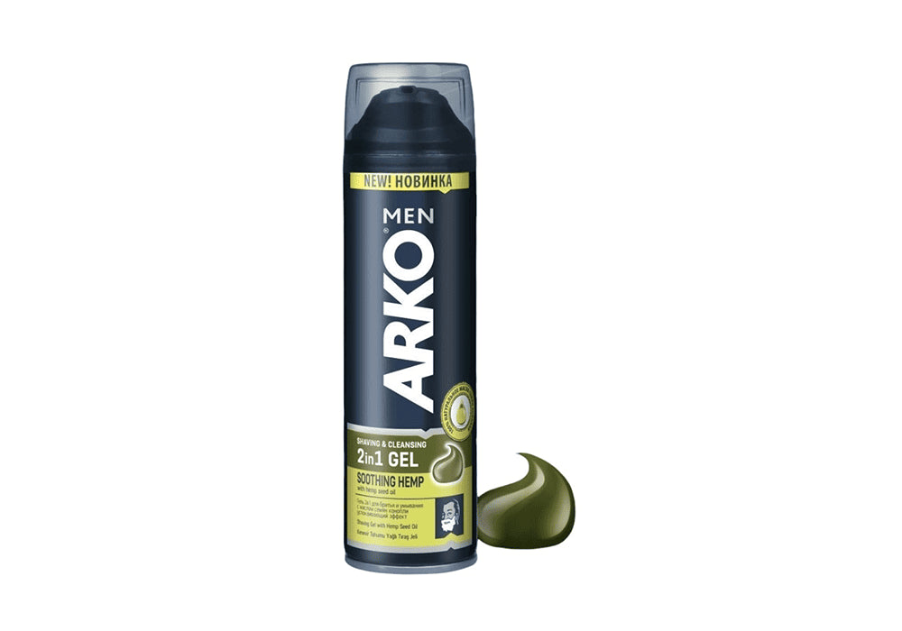 ARKO Shaving Gel Soothing Hemp 200ml