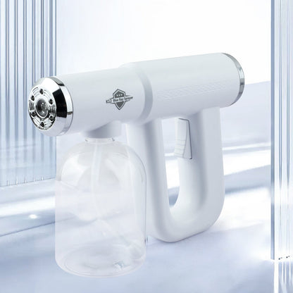 Nano Mist Sprayer – Rechargeable Wireless Blue Ray Disinfectant Atomizer for Salon & Home Use