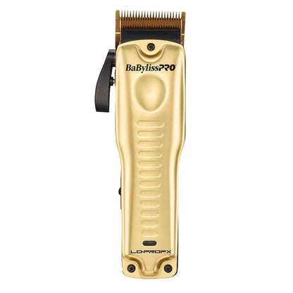 BaBylissPRO LoPROFX Professional Barber Clippers - Gold