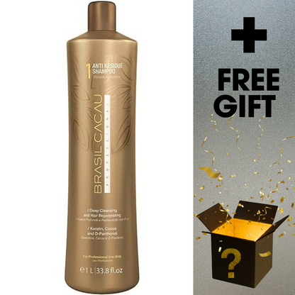 Brasil Cacau Anti Residue Shampoo (STEP 1)