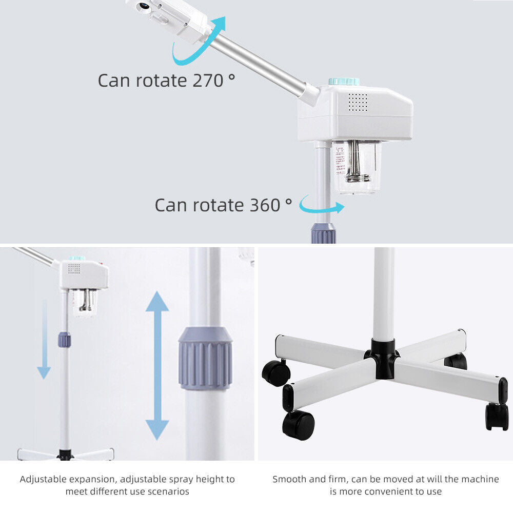 Salon Spa Facial Steamer Stand Face  680ml Electrical Equipment -ZNA31