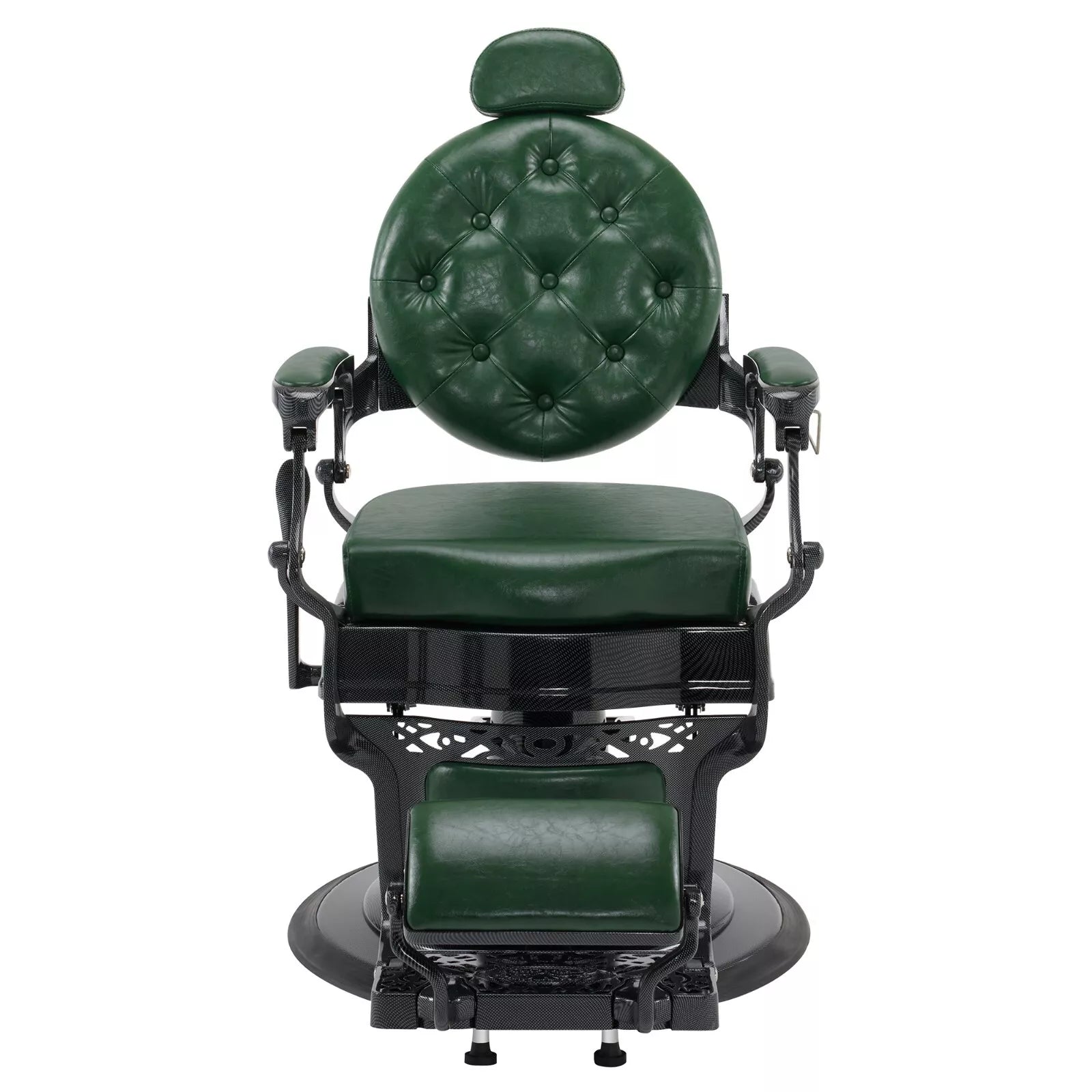 Green Barber Chair – Heavy Duty Superior Quality for Barbershops - DY-48-3G