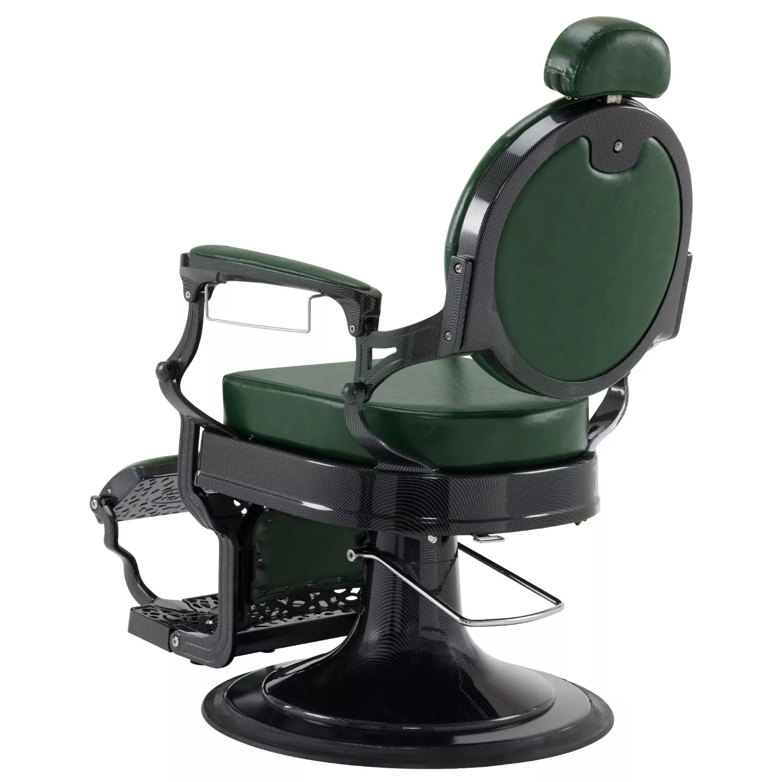 Green Barber Chair – Heavy Duty Superior Quality for Barbershops - DY-48-3G