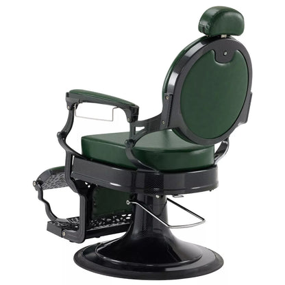 Green Barber Chair – Heavy Duty Superior Quality for Barbershops - DY-48-3G